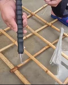 Tie Wire Twister 12 Inch Rebar Straight Hook 300mmm Tie Wire Fence Twister Automatic Iron Hook Hand Tools Supplies