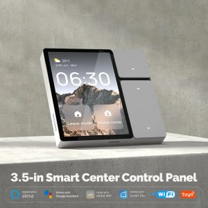 WiFi for Smart Touch Screen 3.5 Inch Smart Central Control Multi-functional Touch Screen Control Panel for Intelligent Scenes