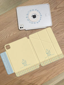 Zoyu(zoyu) | Bao Ốp iPad Có Khe Chìa Sợi Đetachable Nhẹ Che Kín Toàn Bộ Có Thể Xoay Có Tính Từ