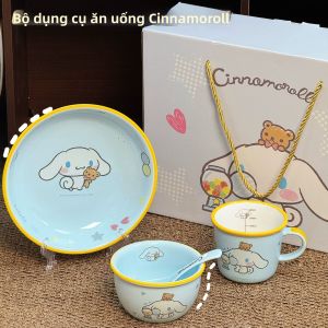 Sanrio | Bộ Ăn Dành Cho Một Người Làm Quà Sinh Nhật Hoặc Quà Dọn Nhà Cho Phụ Nữ