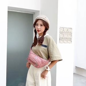 Túi đeo bụng họa tiết trời trang dành cho nữ phong cách hiện đại