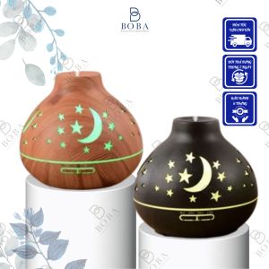 (HCM) Máy Khuếch Tán Tinh Dầu Lồng Đèn Sao Tỏa Hương Thơm Mát Khử Mùi - bobashop.vn