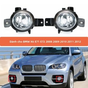 Cụm Đèn Sương Mù Cản Trước BMW X6 E71 E72 2008-2012 Đèn Chống Sương Mù 63177187631 63177187632 Phụ Tùng Chính Hãng