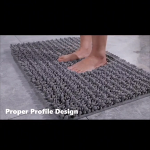 HA 18 SUPER 3.5cm PREMIUM M*ZU POMPOM Keset Cendol Microfiber Keset Bulu Rumah Kamar Mandi Serbaguna Anti Slip