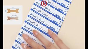 Miếng Dán Mũi Chống Ngáy Ngủ Breath Easy M1 Miếng Dán Cánh Mũi Không Mùi An Toàn Sử Dụng Suốt 12 Giờ Đồng Hồ Giúp Bạn Ngày Thở Tốt Tối Ngủ Ngon