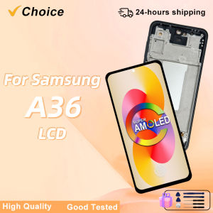 New OLED Screen For Samsung Galaxy A36 LCD Display Touch Screen Digitizer Assembly For Samsung A36 5G A366E Screen Replacement