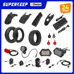 For Kukirin G2 Pro Scooter Tire Fender Dashboard EU US Charger Thumb Throttle Switch Headlight Kickstand Various Repair Parts