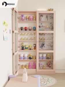MOHUI | Pink Slim Wall Mounted Display Storage Shelf