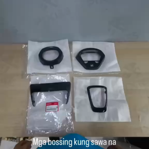 HONDA GENUINE GARNISH SET GLOSSY BLACK MATTE BLACK FOR HONDA GIORNO 125