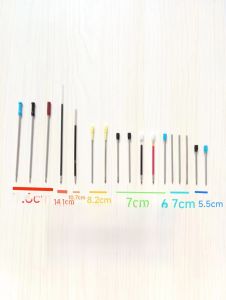 Metal Crystal Pen Core 11.6cm High 8.2cm 7cm Crystal Replacement Core for Ballpoint Pens Business Supplies Stationery
