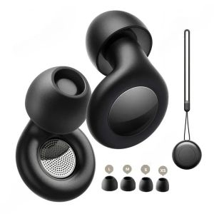 Silicone Earplugs for Sleep Noise Cancel Noise Reduction-Soundproof Reduce Disturbances -Quality loop Earplugs
