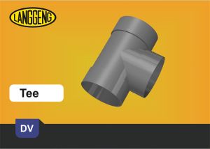 Langgeng Tee - DV 1-1/4" - Fitting PVC