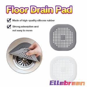 Kitchen sink strainer Silicone preventing hair jamming Floor Drain Pad Sucker Sink Strainer