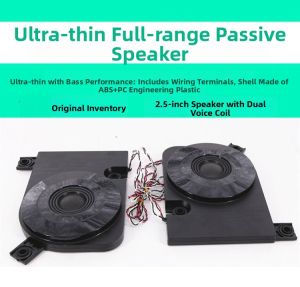 Slim Full-range Bass Speaker Dual Coil Seat Subwoofer