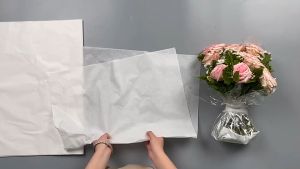 Kertas Buket Transparan & Kertas Cellophane Flower Wrapping