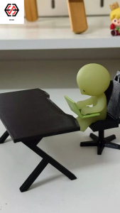 Smiski Sonny Angel Gaming Computer Desk Setup Office Table Ergonomic Chair Deco Accessory