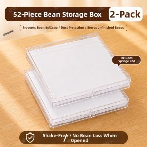YUGUANG | Bean Spillage Prevention Dust Protection Storage Box 104 Nails