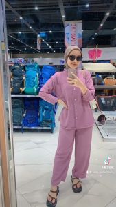 Blouse Crinkle Premium Termurah Atasan Wanita Korean Style Kemeja Wanita Formal Blouse Wanita Kerah Shanghai Kemeja Polos