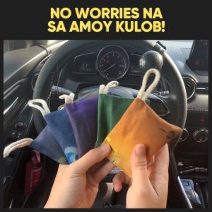 Car Buddy Premium Scented Deodorizer & Air Purifier - Made with Activated Charcoal Powder