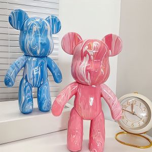 DIY Fluid Painting Bearbrick Model ToySafe Acrylic color Room decoration [Cheapest SG STOCK+Free Tools]