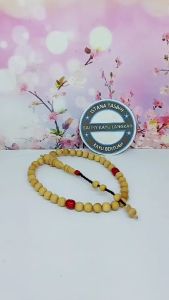 tasbih 33 butir kayu kemuning gading terbaru