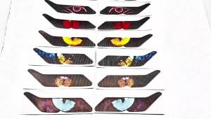 For Yamaha YZF R15 YZFR15 YZF-R15 V3 2017-2019 Motorcycle Sticker Headlight Decorative Sticker Waterproof Exterior Accessories