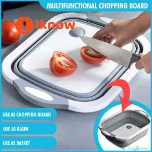 I know Foldable Chopping Board/Basket/Basin/Multifunctional*Collapsible*Space Saving