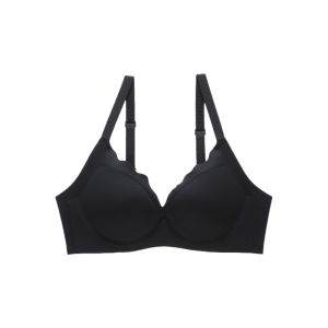 Soft Support Thin Womens Underwear Invisible Massage Cup Gather Large Chest Appears Small Bra Comfortable Seamless Side Fatigue Relief