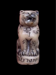 เสือ เนื้อเรซิ่น หลวงพ่อเปิ่น วัดบางพระ มีอุดกริ่ง ปี2535 รุ่นแรก #4455