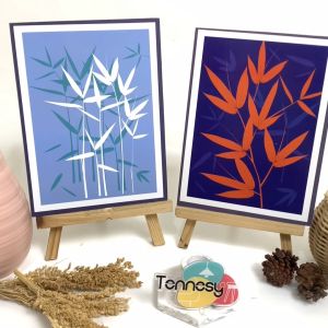 TENNESY HIASAN DINDING WALL DECOR FLOWER BUNGA 15x20CM PAJANGAN KAYU POSTER DEKORASI KAMAR RUMAH