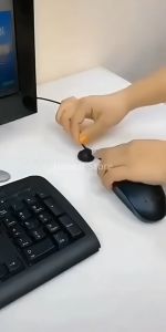 Data cable sorting desktop fixed wire clamp wire holder charging wire mouse wire clamp wire buckle clamp