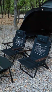 CampBoost SHINETRIP 05 Series Fully Recliner Folding Chair Camping Chair Foldable Chair Kerusi lipat
