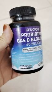 KENOFOR Probiotics 60 Billion CFU with Prebiotics to Boost Gut Flora Promote Digestive Health and Provide Longer-Lasting Energy for Women and Men