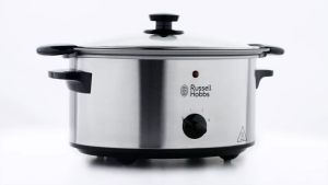 Russell Hobbs 22740-PH Cook at Home Electric Slow Cooker l Ceramic Pot 3 Temperature Settings
