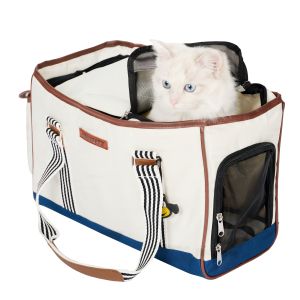 Edenpetz Portable Dog Cat Carrier Bag Load 4kg Waterproof Lining Pet Travel Shoulder Bag Comfort Breathable Handbag