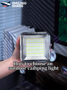 SMILING SHARK LED Camping Light Work Light Rechargeable Spot Light 3Mode White Yellow Light Type-c Waterproof Outdoor Camping Work Lighting LY8281