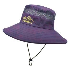 Mens Summer Outdoor Breathable Sun Hat Cycling Fishing Sun Protection Fisherman Cap Travel Windproof Hiking Mountain Climbing