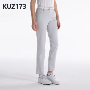 Quần Thể Thao Chơi Golf Nữ Xuân/Hè Chân Thẳng Có Khóa Kéo Dài Hoàn Toàn Bằng Vải Polyester Dệt Kiểu Tatting True To Size KUZ173