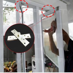 Set Engsel Pivot Jendela Putar 360 Derajat Engsel Poros Pintu Putar Kuningan Material Kuningan/Abs Chrome Panjang Pivot 9,5 Cm Dan 6 Cm - Lazada
