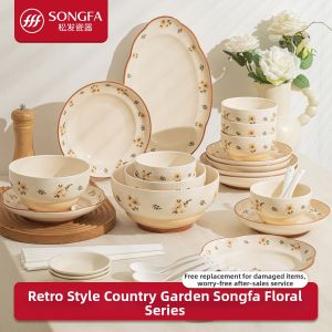 Songfa | Luxury Ceramic Tableware Set