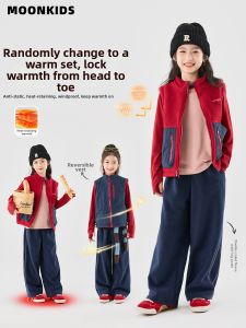 Moonkids | Warm Thick Insulated Girls Clothing Set