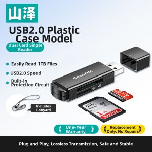 Samzhe | All-in-One High-Speed Card Reader Support SD TF CCD