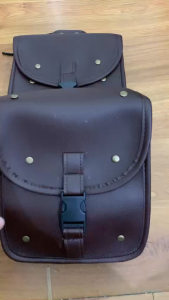 Túi Da Size Trung treo bên hông xe máy Bộ 2 cái (Kt:20x25x10)