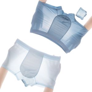 Laz johnn Đồ Lót Nam Lụa băng Nude cảm thấy mid-eo đồ lót thoáng khí thoải mái kháng khuẩn liền mạch của nam giới quần short