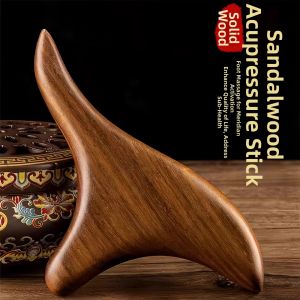 Foot Therapy Acupressure Wood Scraper Massage Tool