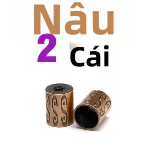 2 Chiếc DIY Câu Cá Lưới Kết Nối Ren Adapter Hợp Kim Nhôm Bền Dụng Cụ Dành Cho Người Câu Cá Vàng Bạc Nâu