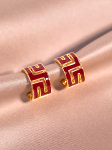 Pianist | Light Luxury Hypoallergenic Geometric Earrings S925 Silver