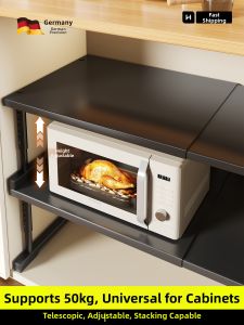 evesigar | Multifunction Adjustable Kitchen Storage Rack