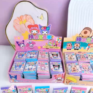 Sticker Note Washi Karakter Manga Anak Kecil (24lembar ) Stiker Buku Momo Kecil Mini