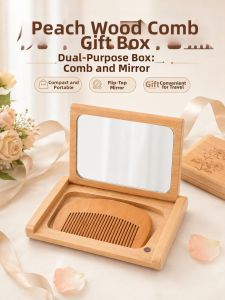 IMLUCKY | Comb with Compact Mirror